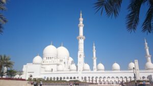The beautiful Sheikh Zayed Mosque