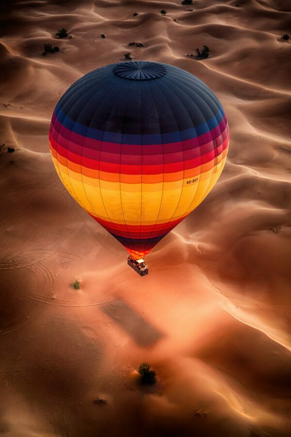 熱氣球飛行迪拜