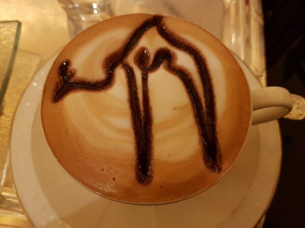 Camelchino in the Emirates Palace