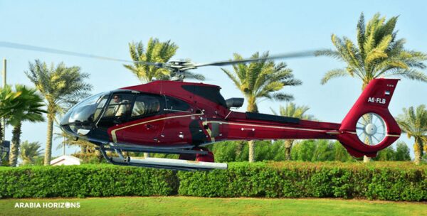 हेलीकाप्टर यात्रा दुबई