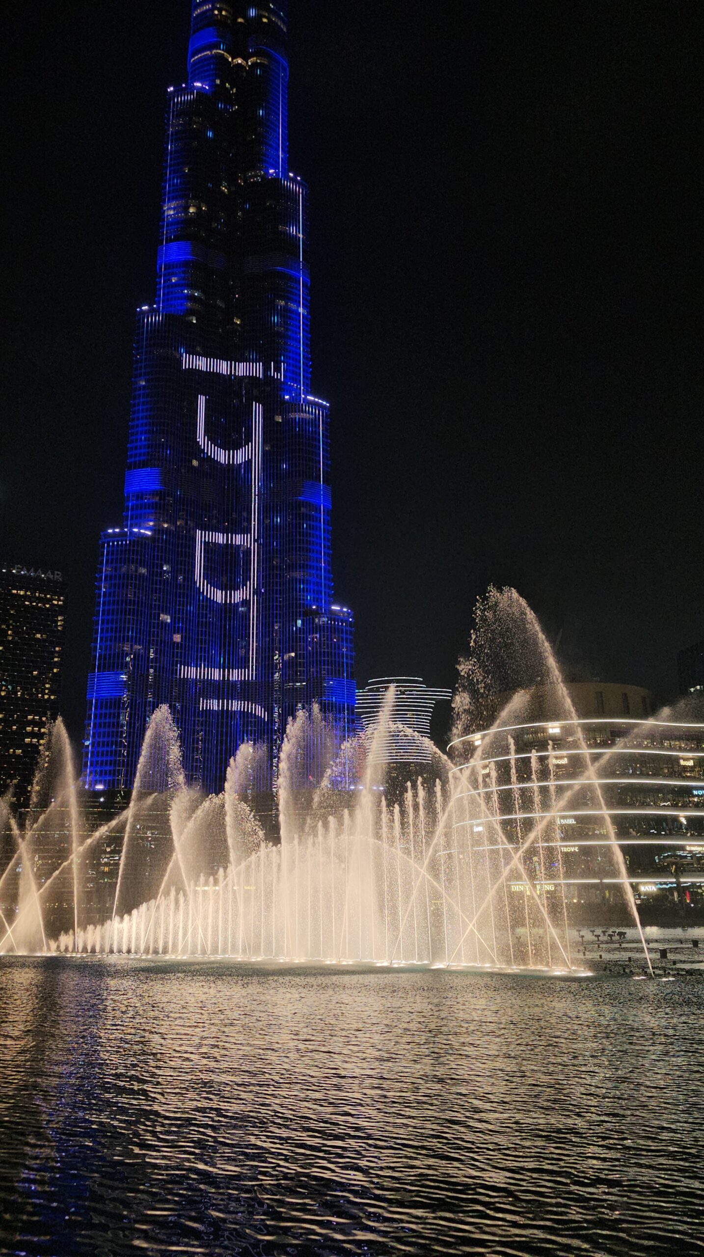 Beautiful Dubai Fontains