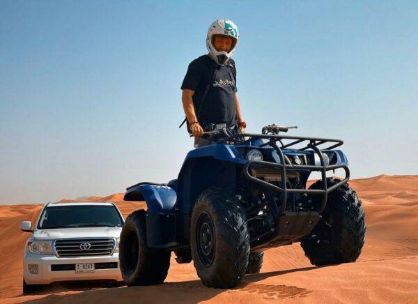 Abu Dhabi Desert Safari och fyrhjuling