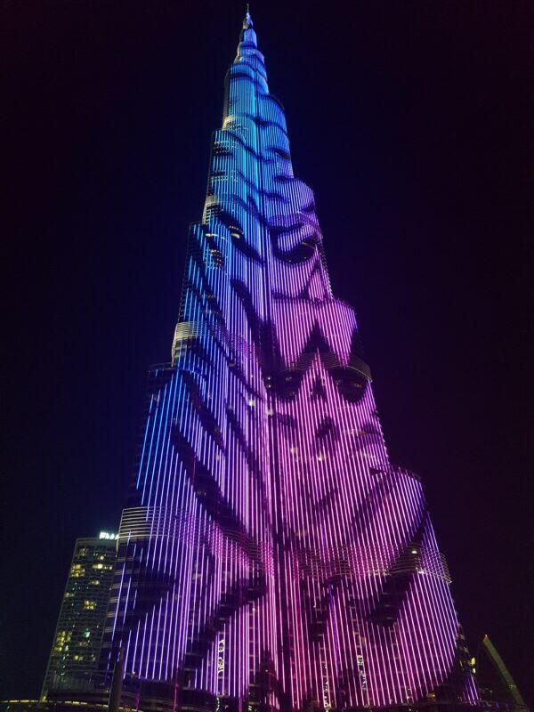 Magnus Bus Night Tour Dubai Burj Khalifa