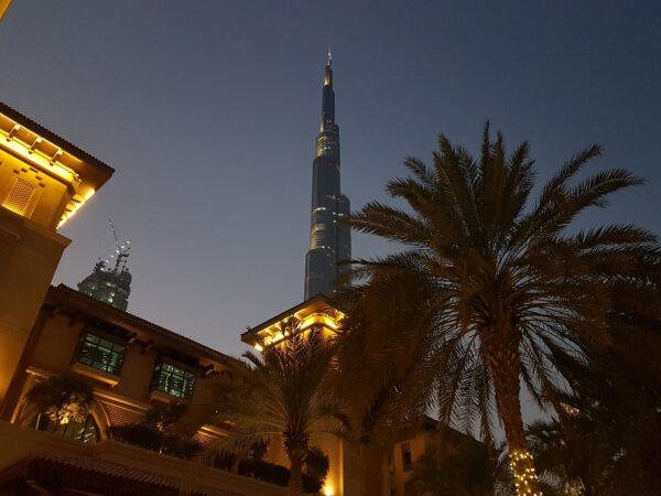 Burj Khalifa at Night Big Bus Tour