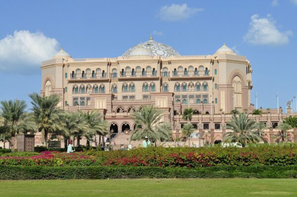 Emirates Palace Hotel Місцезнаходження