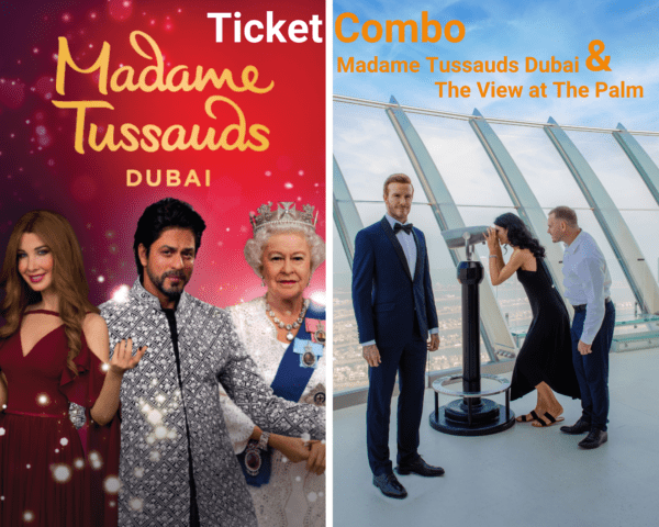 Madame Tussauds och The View at The Palm Combo-Ticket