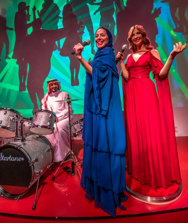 Meet Nancy Ajram in Madame Tussauds Dubai
