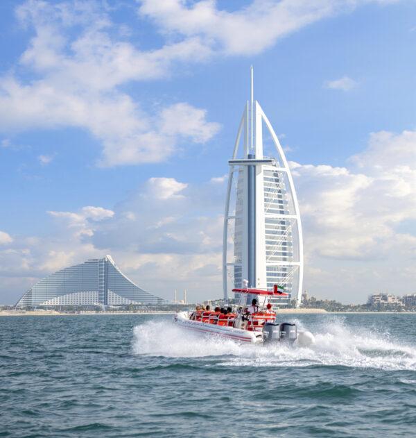 Wycieczka łodzią motorową w Dubaju